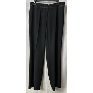 Hugo Boss Womens Black Light Weight Dress Pants Slacks Trousers US Size 12 EUC